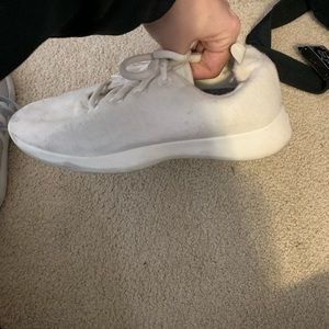 Allbirds Wool White Walking Shoes size 9
